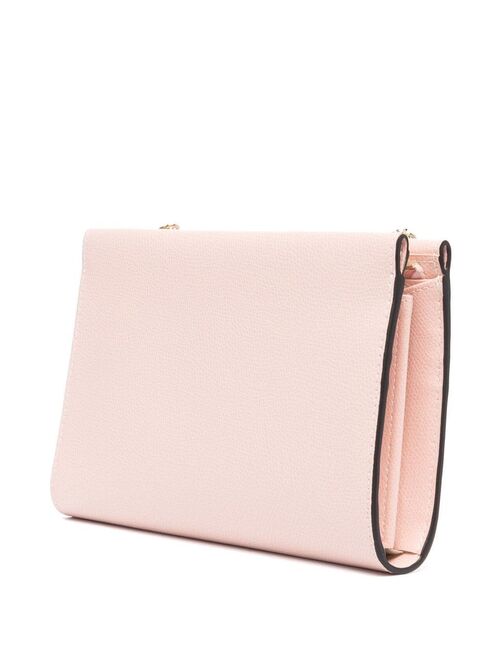 Furla logo-plaque crossbody bag