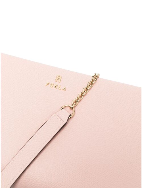 Furla logo-plaque crossbody bag