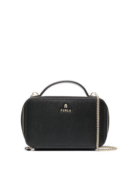 Furla textured leather crossbody bag