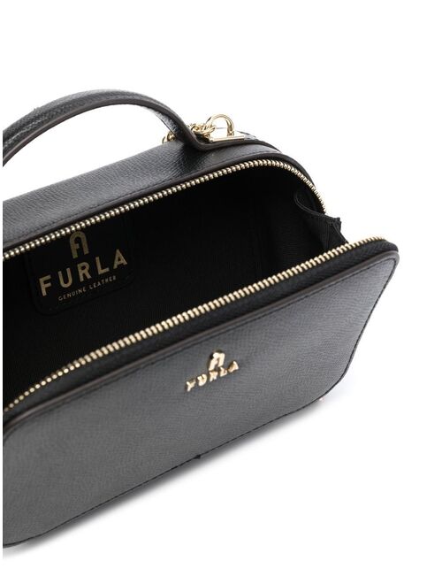 Furla textured leather crossbody bag