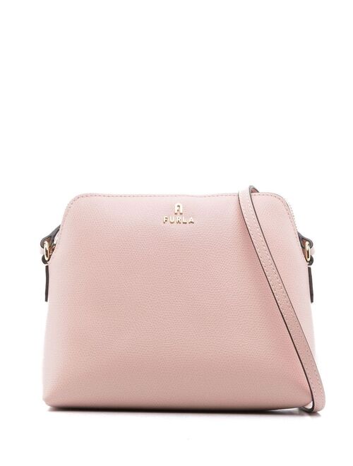 Furla logo-plaque crossbody bag