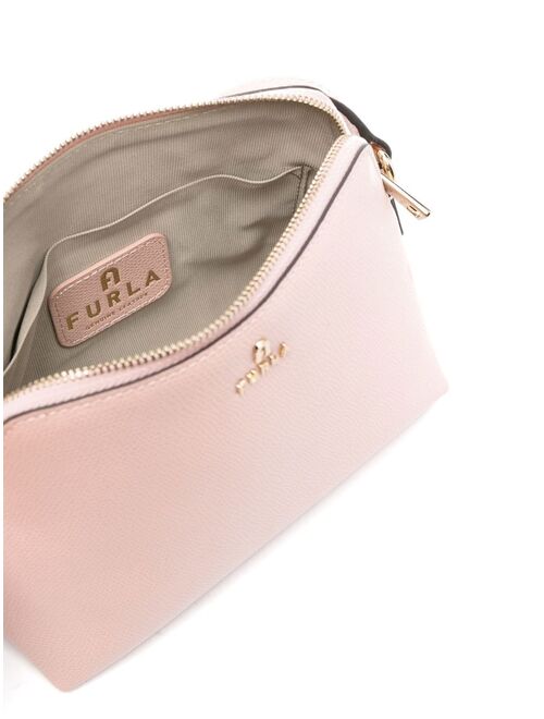 Furla logo-plaque crossbody bag