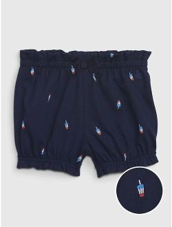 Baby 100% Organic Cotton Mix and Match Pull-On Shorts