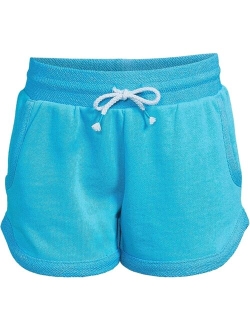 Child Girls Terry Cloth Pull On Sweat Shorts