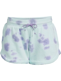 Child Girls Terry Cloth Pull On Sweat Shorts