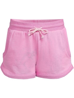 Child Girls Terry Cloth Pull On Sweat Shorts