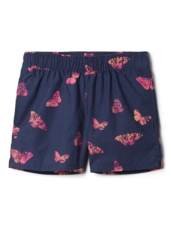 Big Girls Washed Out Printed Active Shorts