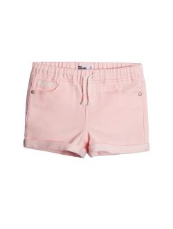 Little Girls Roll Cuff Denim Shorts, Created For Macy's