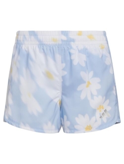 Little Girls Aeroready All Over Print Pacer Woven Shorts