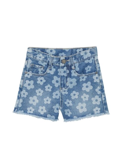 COTTON ON Little Girls Sunny Denim Shorts