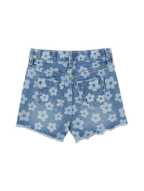 COTTON ON Little Girls Sunny Denim Shorts