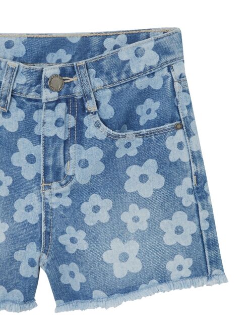 COTTON ON Little Girls Sunny Denim Shorts