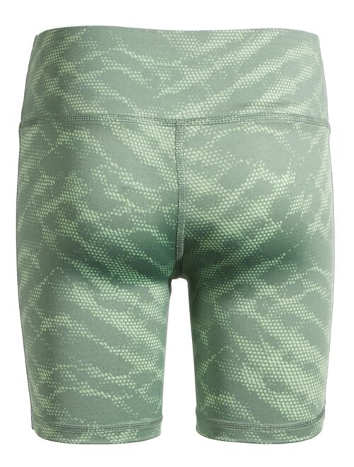 ID IDEOLOGY Big Girls Galactic Geo-Print Bike Shorts, Created for Macy's