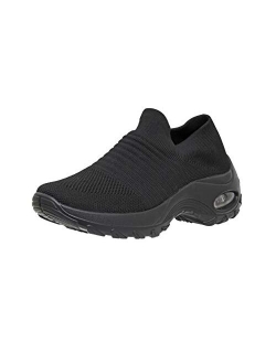 Women's Breeze Stretch Knit Slip on Sneaker  Memory Foam & LiteSole Technology