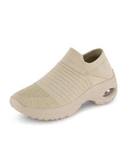 Women's Breeze Stretch Knit Slip on Sneaker  Memory Foam & LiteSole Technology