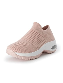 Women's Breeze Stretch Knit Slip on Sneaker  Memory Foam & LiteSole Technology