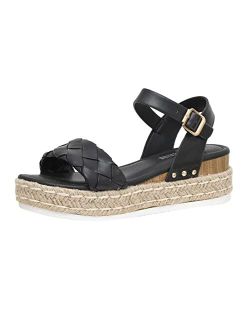 Women's Mae woven espadrille wedge sandal