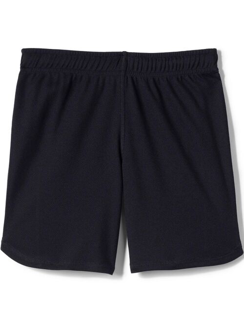 LANDS' END Child Girls Mesh Gym Shorts