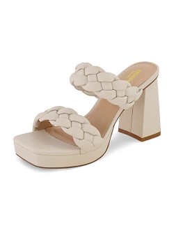 Women's Aurora braided platform sandal  Memory Foam and Wide Widths Available