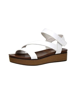 Women's Saga platform sandal with  Comfort