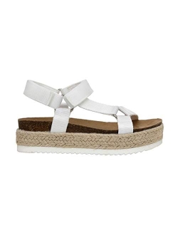 Women's Mavi Espadrille Cork Wedge Sandal  Wide Widths Available