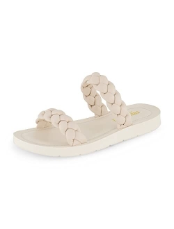 Women's Isla braided slide sandal  Memory Foam