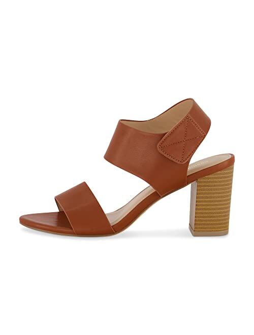 CUSHIONAIRE Women's Talent cut out heel sandal +Memory Foam and Wide Widths Available