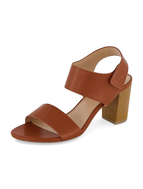 CUSHIONAIRE Women's Talent cut out heel sandal +Memory Foam and Wide Widths Available