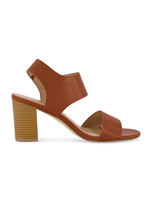 CUSHIONAIRE Women's Talent cut out heel sandal +Memory Foam and Wide Widths Available