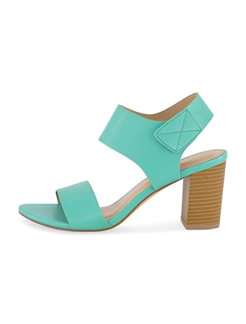 CUSHIONAIRE Women's Talent cut out heel sandal +Memory Foam and Wide Widths Available