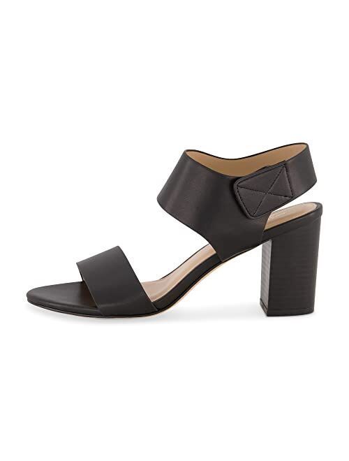 CUSHIONAIRE Women's Talent cut out heel sandal +Memory Foam and Wide Widths Available