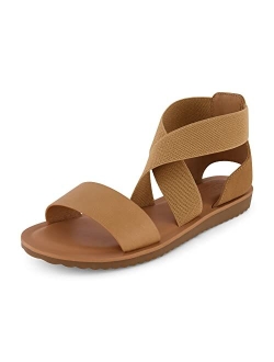 Women's Chancy stretch gore sandal  Memory Foam and Wide Widths Available