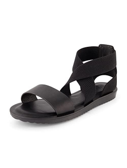 Women's Chancy stretch gore sandal  Memory Foam and Wide Widths Available