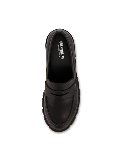 CUSHIONAIRE Women's Pierce Slip on Loafer +Memory Foam, Wide Widths Available