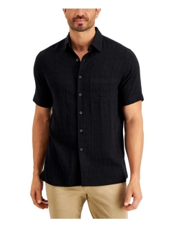 Men's Textured Shirt, Created for Macy's