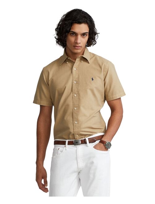 Polo Ralph Lauren Men's Classic-Fit Garment-Dyed Oxford Shirt