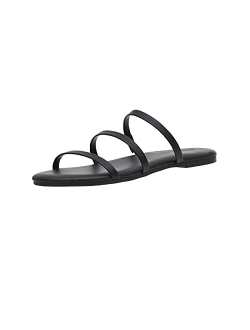 Women's Capri slide Flip Flop Sandal with Memory Foam