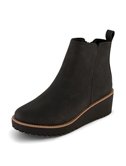 Women's Ilena wedge boot  Memory Foam, Wide Widths Available