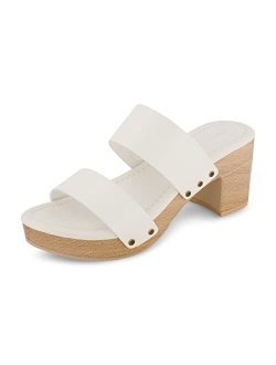 Women's Sky Faux Wood Sandal  Comfort Foam & LiteSole Technology