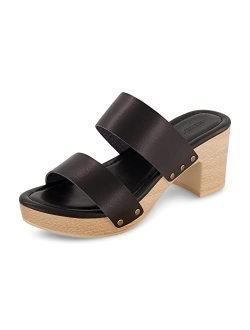 Women's Sky Faux Wood Sandal  Comfort Foam & LiteSole Technology