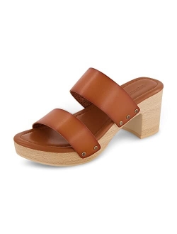 Women's Sky Faux Wood Sandal  Comfort Foam & LiteSole Technology