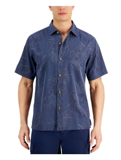 Men's Lush Palms Printed Shirt, Created for Macy's