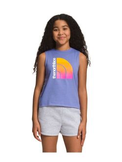 Big Girls Tie-Back Graphic Tank