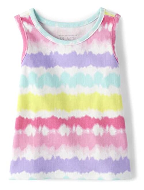 The Children's Place Baby Toddler Girls Sleeves Tank Tops