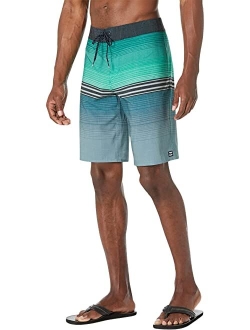 All Day Heather Stripe Pro 20" Boardshorts