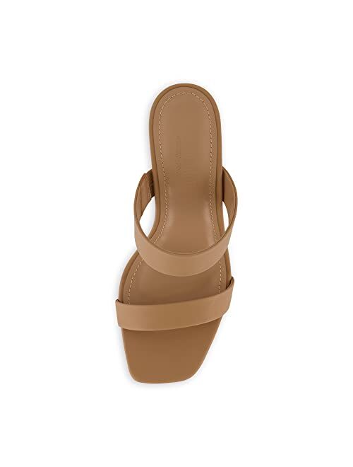 CUSHIONAIRE Women's Prize dress sandals +Memory Foam, Wide Widths Available