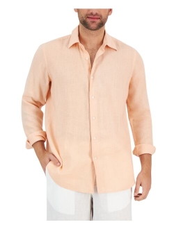 Men's 100% Linen Shirt, Created for Macy's