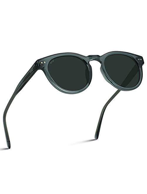 WearMe Pro - Classic Round Retro Polarized Sunglasses