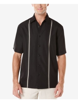 Men's Contrast Stitch Short-Sleeve Shirt