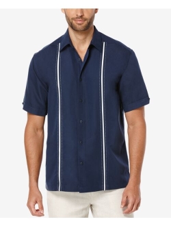 Men's Contrast Stitch Short-Sleeve Shirt